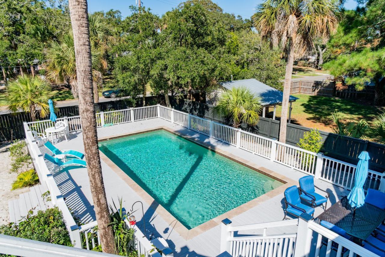 114 W Huron - Sand Castle - Saltwater Pool - Heated Upon Request Folly Beach Exteriör bild